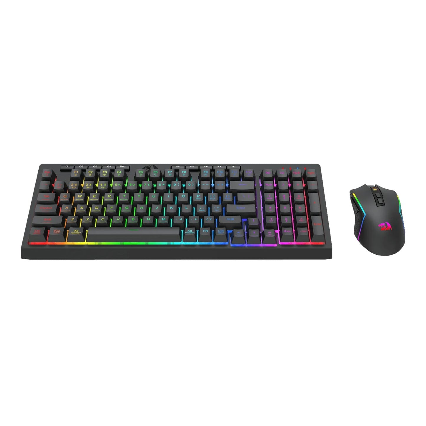 Redragon RYLO PRO S142 Tri-Mode RGB Gaming Keyboard and Mouse Combo-3