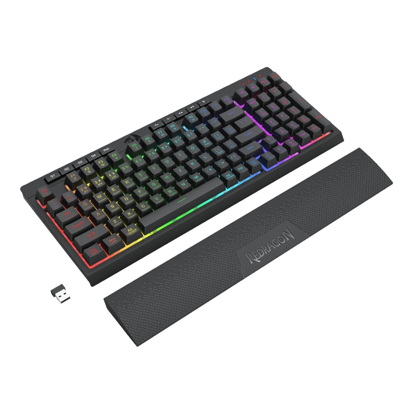 Redragon RYLO PRO S142 Tri-Mode RGB Gaming Keyboard and Mouse Combo-6