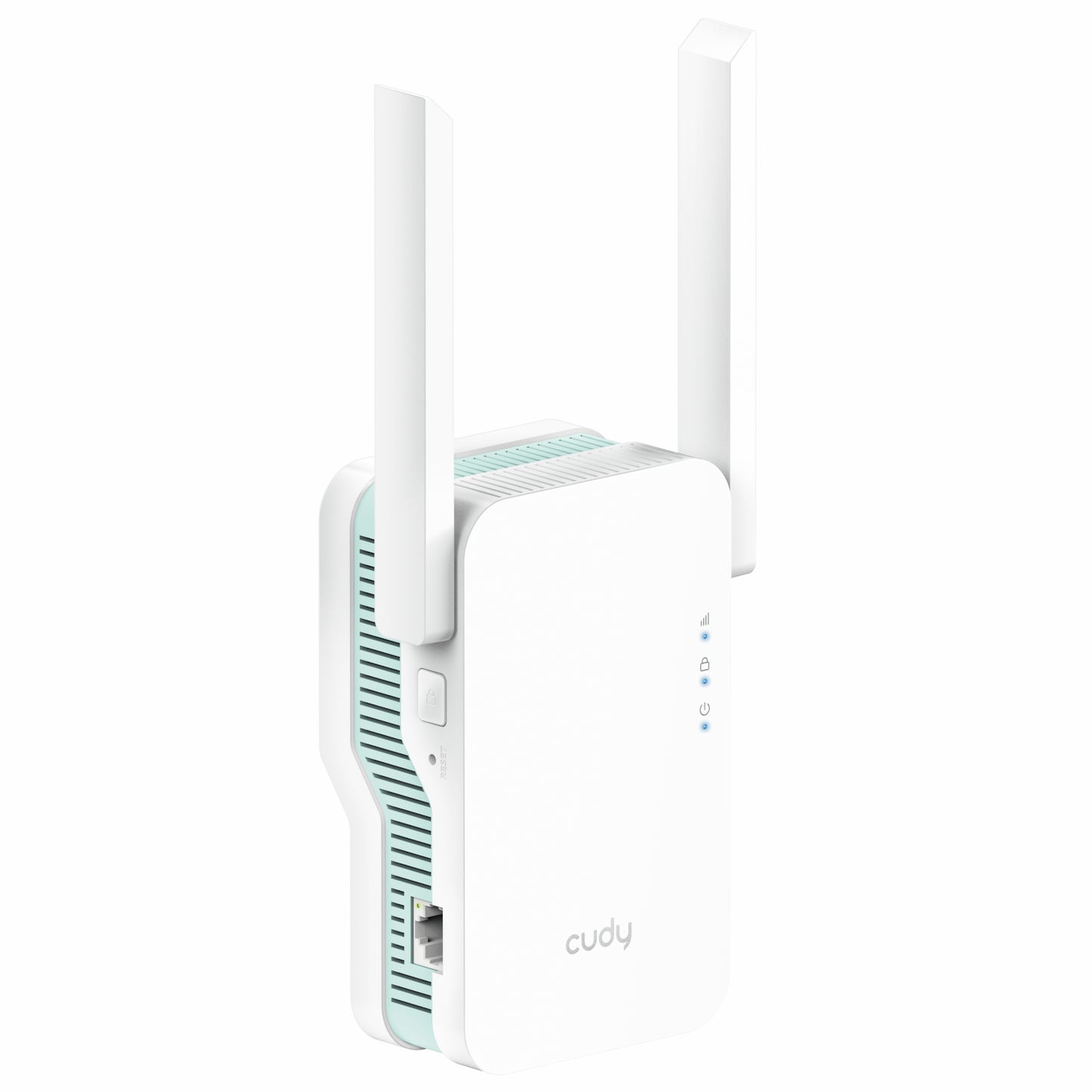 Cudy AX1500 Dual-Band Wi-Fi 6 Range Extender (Wall Plug)-White-1