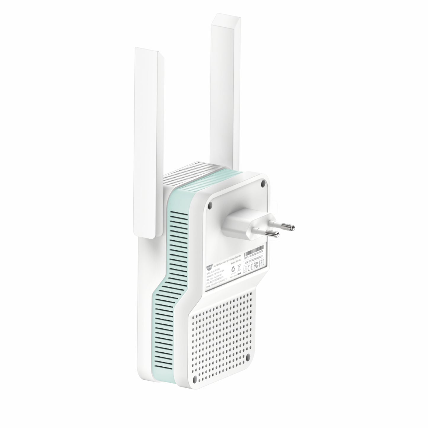 Cudy AX1500 Dual-Band Wi-Fi 6 Range Extender (Wall Plug)-White-3
