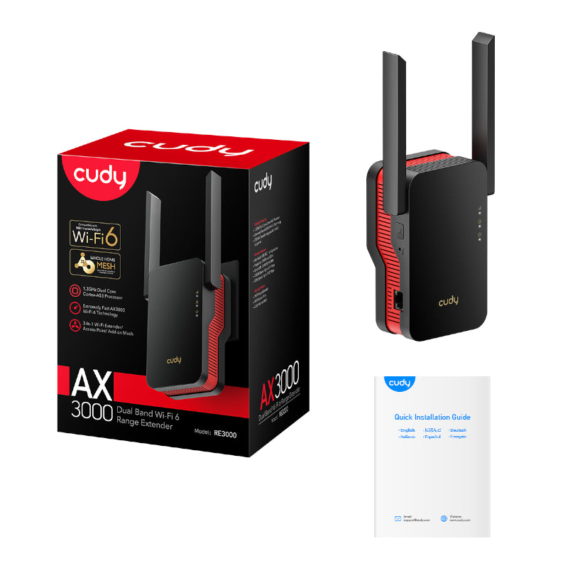 Cudy AX3000 WiFi Range Extender | Wall Plug-4