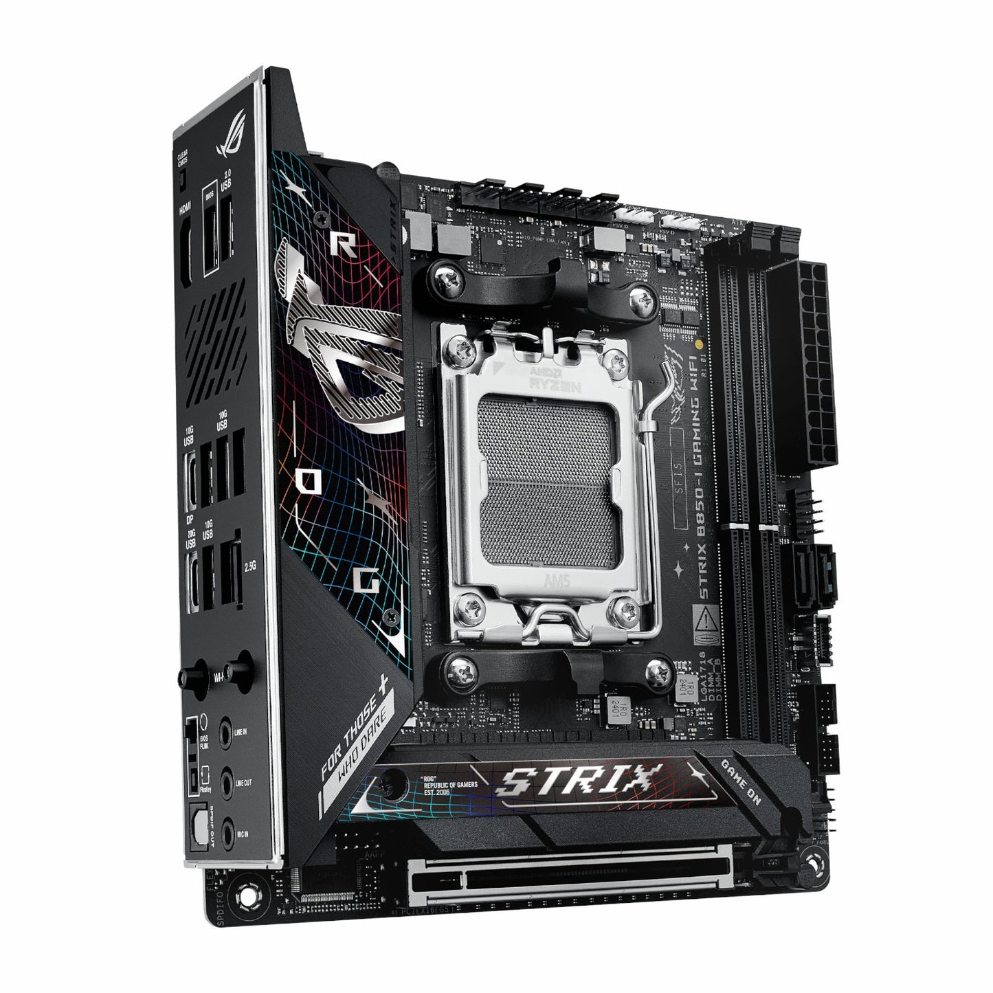 Asus ROG Strix B850-I Gaming WiFi AM5 Mini-ITX Gaming Motherboard-2