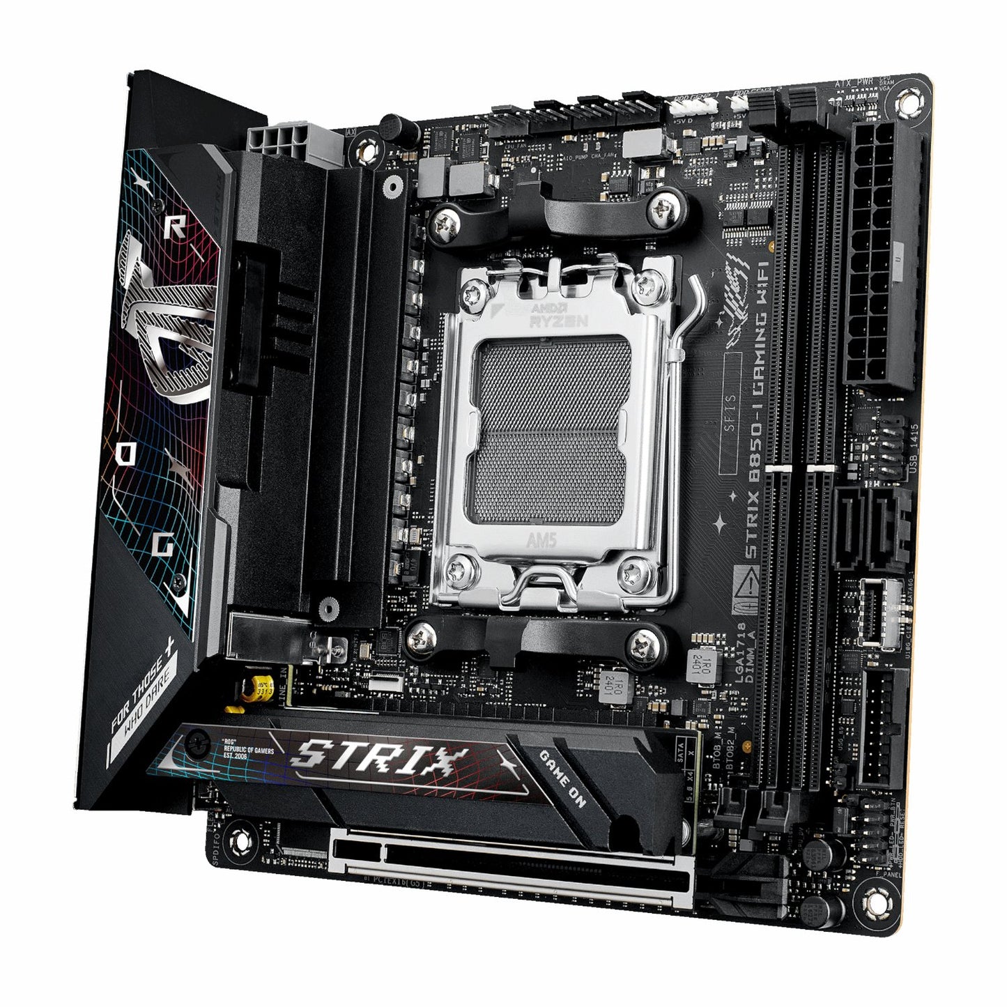Asus ROG Strix B850-I Gaming WiFi AM5 Mini-ITX Gaming Motherboard-3