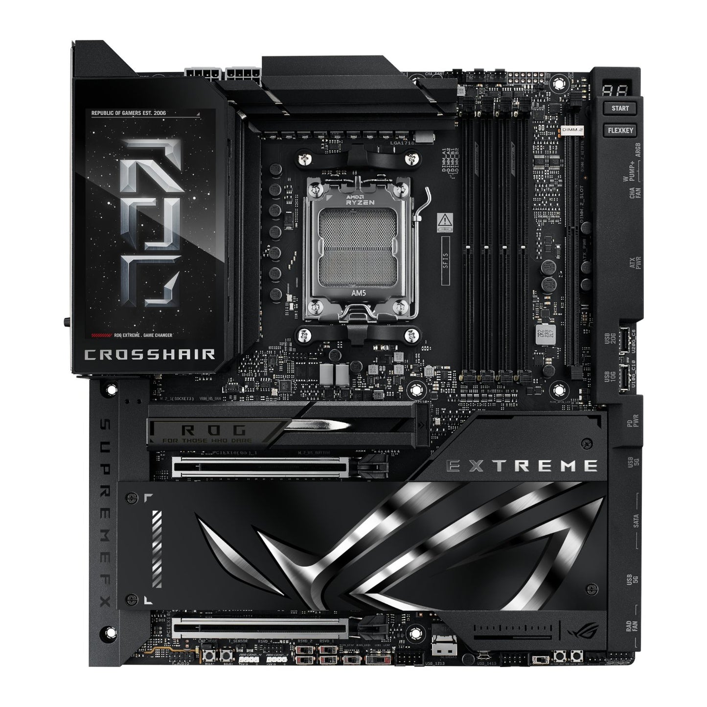 Asus ROG Crosshair X870E EXTREME AM5 E-ATX Gaming Motherboard-1