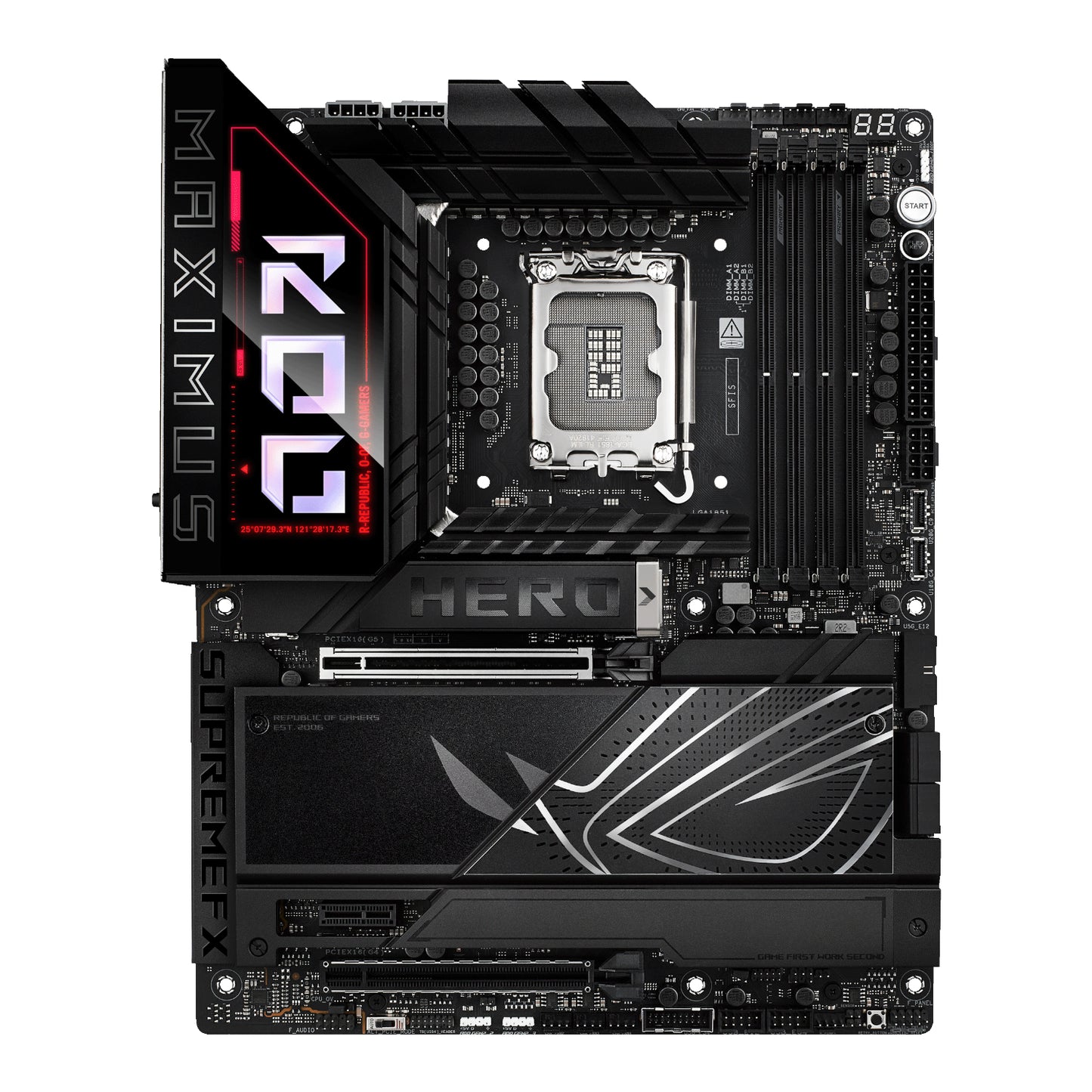 Asus ROG Maximus Z890 Hero Intel LGA1851 ATX Gaming Motherboard-1