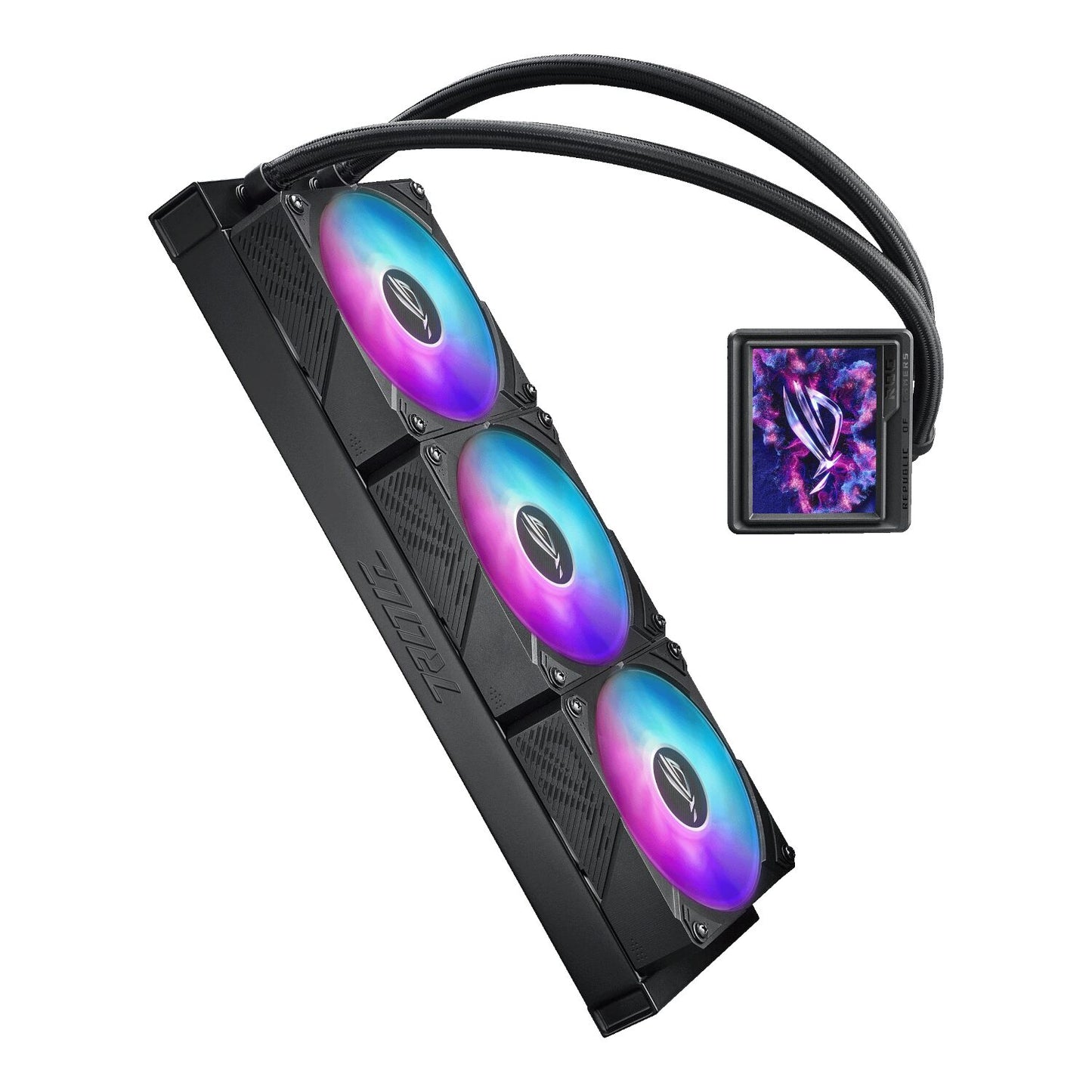 Asus ROG Ryujin III ARGB AIO Liquid Cooler - 3.5" LCD Display-1