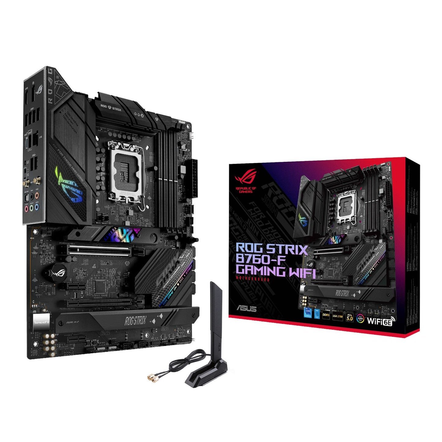 Asus ROG Strix B760-F Gaming WiFi Motherboard - Intel LGA1700-0