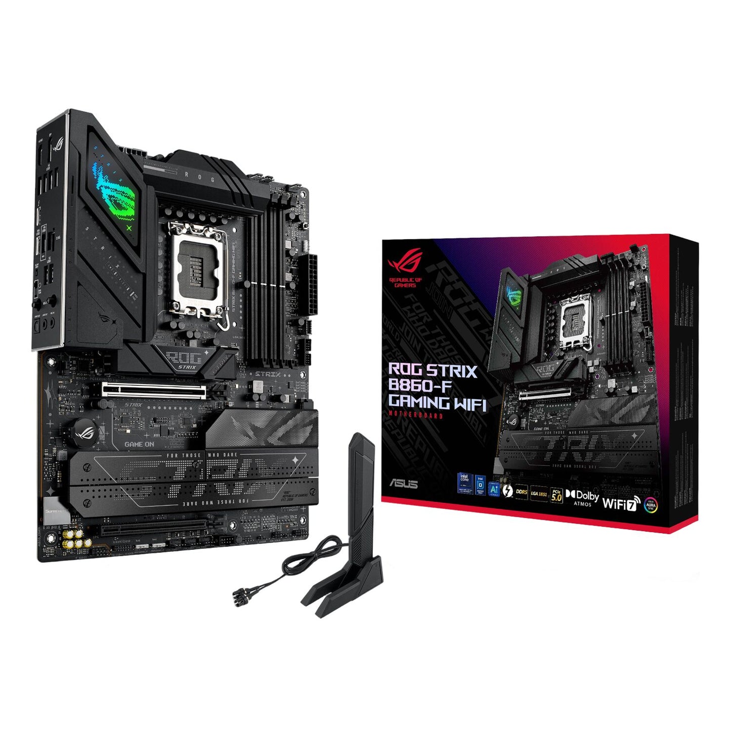 Asus ROG STRIX B860-F Gaming Wi-Fi Motherboard - Intel LGA1851-0