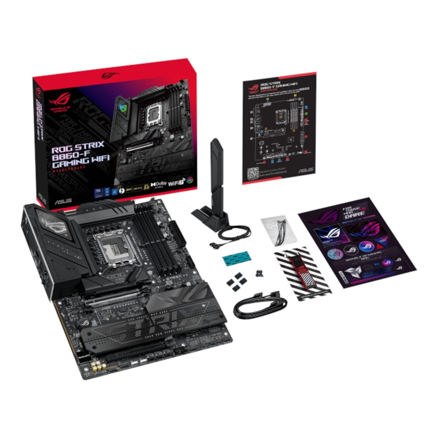 Asus ROG STRIX B860-F Gaming Wi-Fi Motherboard - Intel LGA1851-7