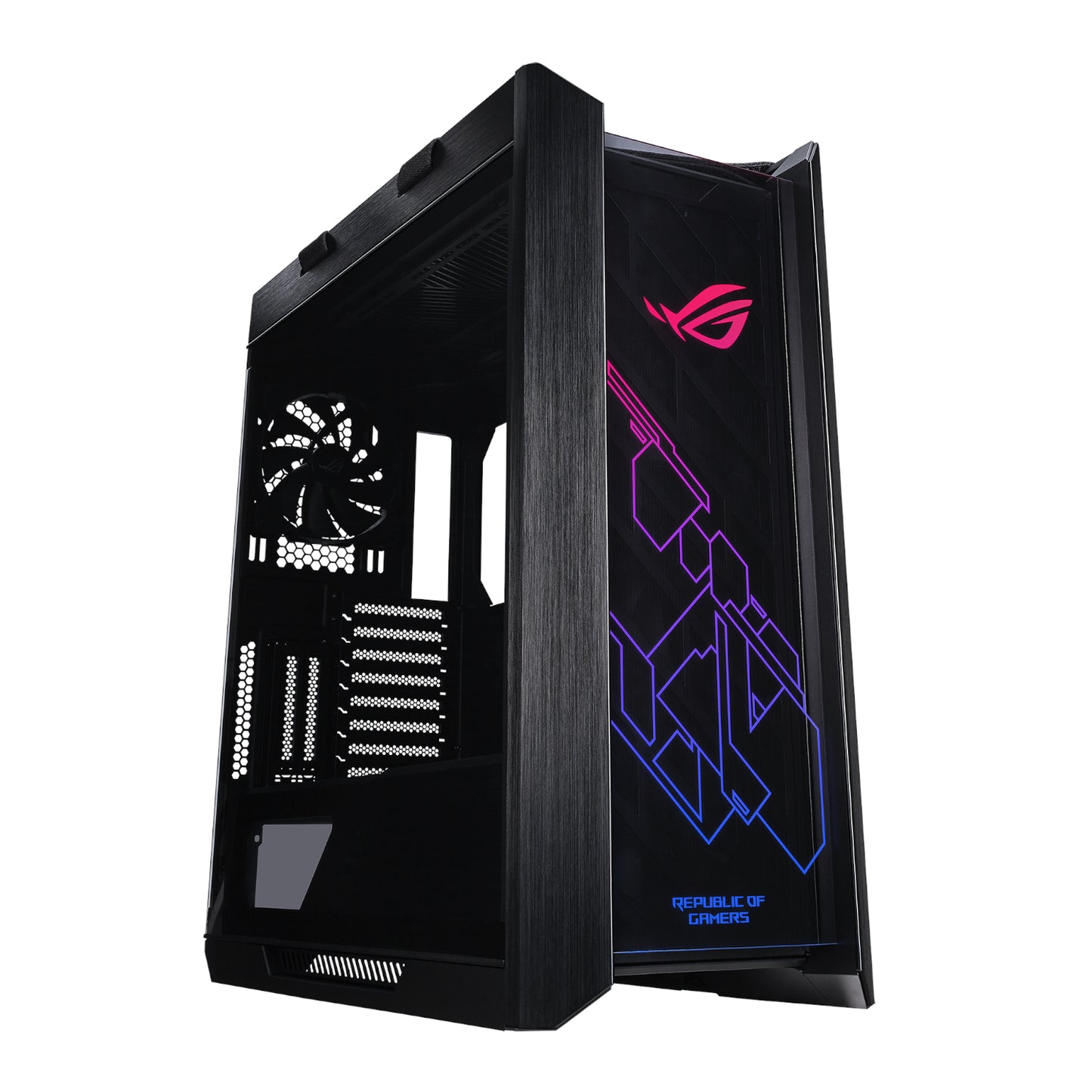 Asus ROG Strix Helios II ARGB EATX Gaming Chassis - Black-0