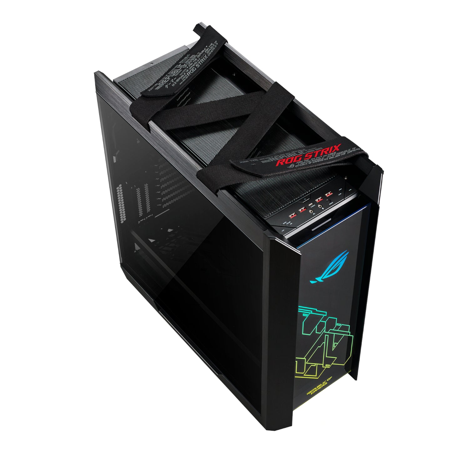 Asus ROG Strix Helios II ARGB EATX Gaming Chassis - Black-4