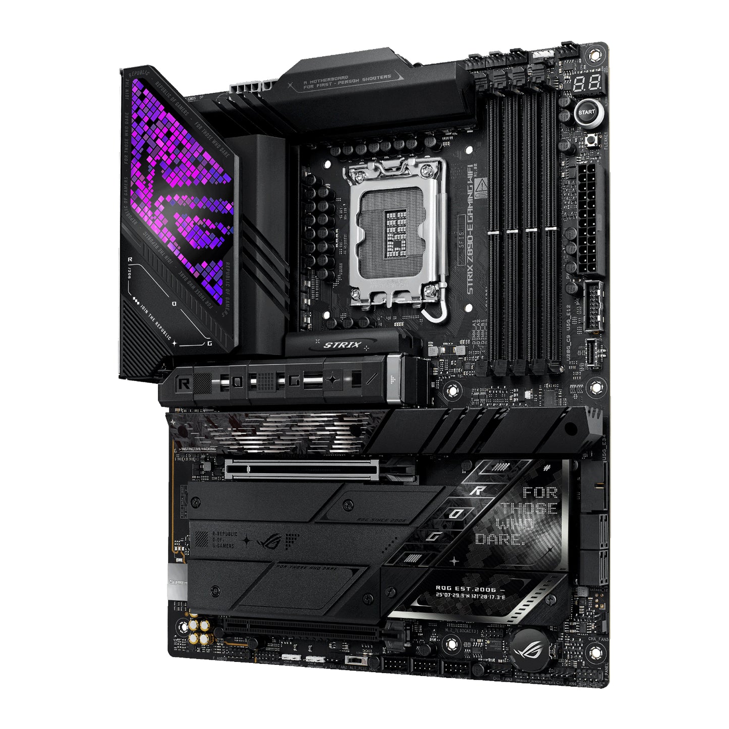 Asus ROG Strix Z890-E Gaming WIFI Intel LGA1851 ATX Gaming Motherboard-3