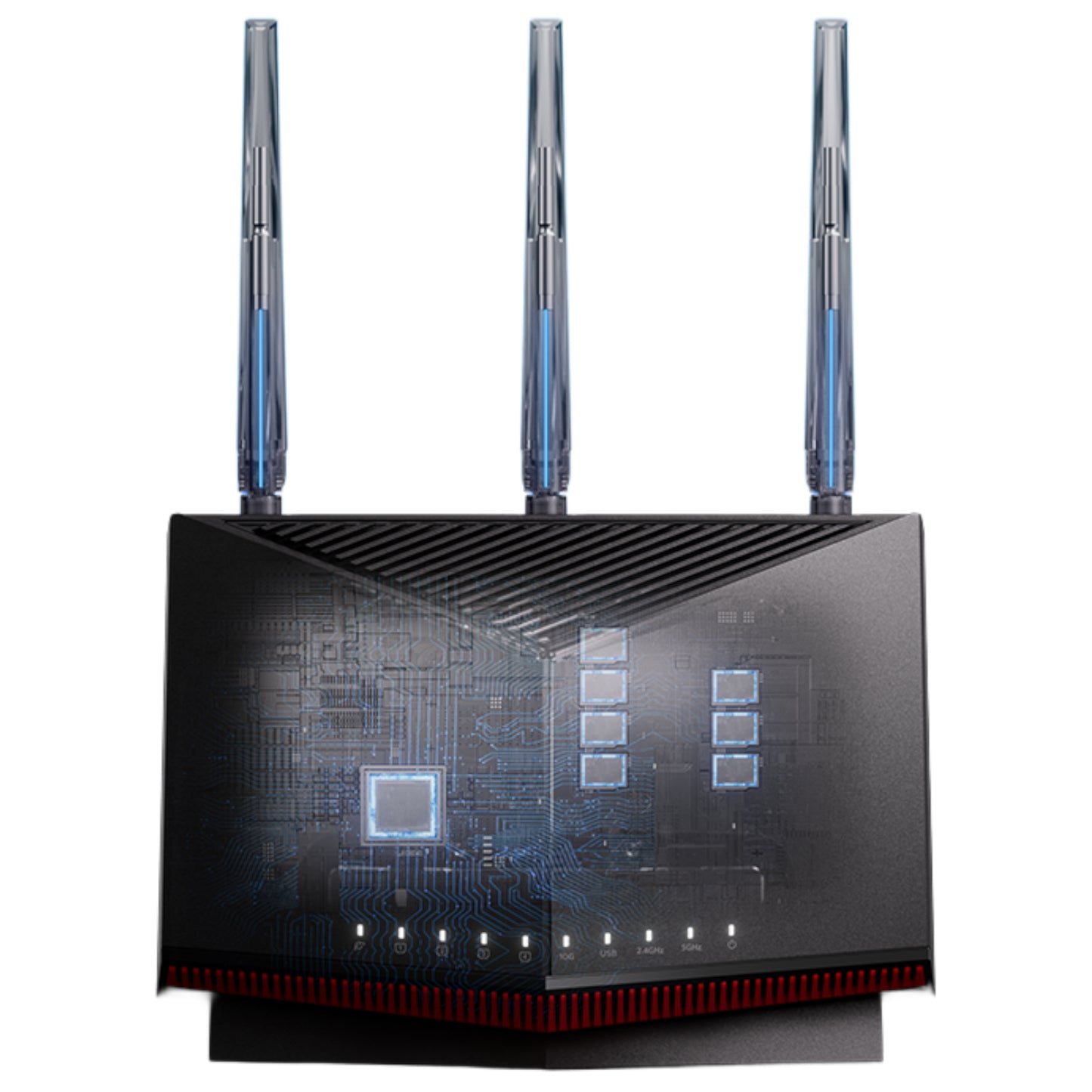 ASUS RT-BE86U Wi-Fi 7 Dual-Band 10G and 2.5G AiMesh Wireless Router-Black-2