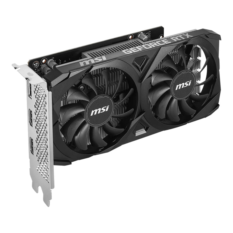 MSI Nvidia GeForce RTX 3050 Ventus 2X 6G OC GDDR6 96-BIT Graphics Card-3