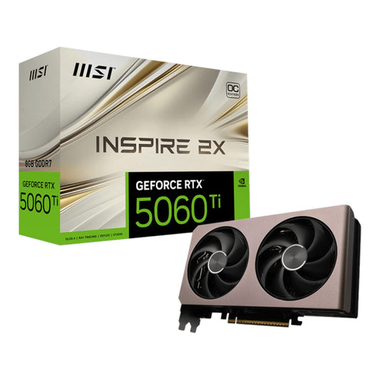 MSI GeForce RTX 5060 Ti 8GB INSPIRE 2X OC Graphics Card-0