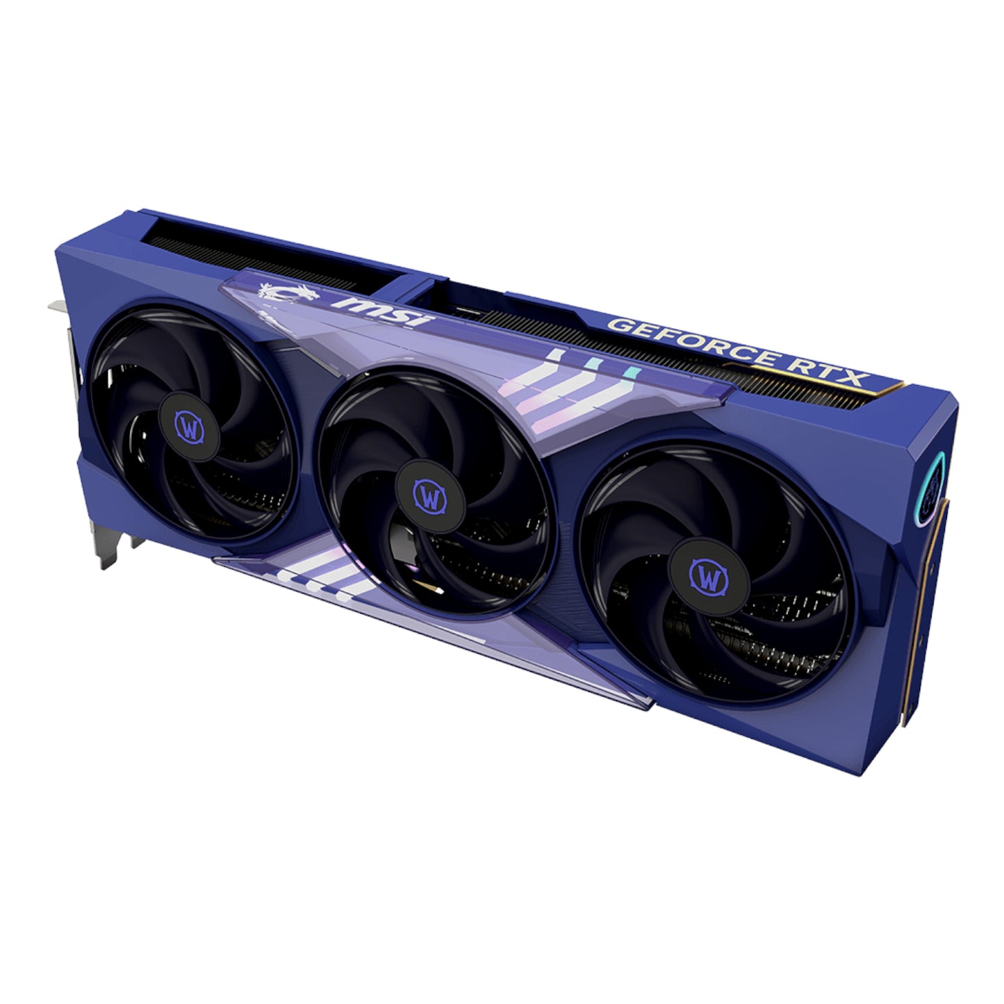 MSI GeForce RTX 5070 12GB World of Warcraft MIDNIGHT VOID EDITION OC Graphics Card-3