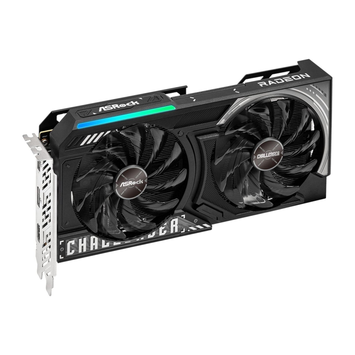 ASRock Radeon RX 9060 XT Challenger 16GB OC Graphics Card (RDNA™ 4, PCIe 5.0)-1
