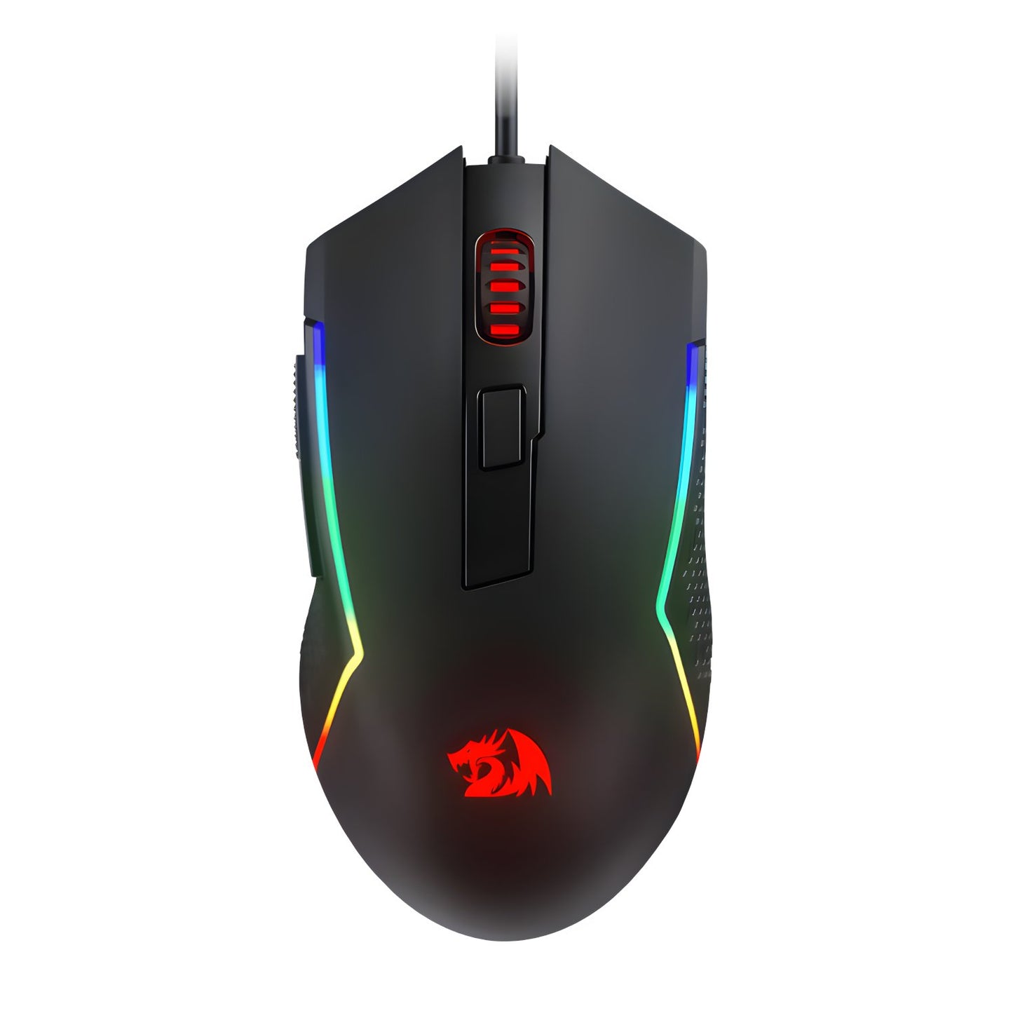 Redragon M616 TRIDENT 10000DPI RGB Gaming Mouse - Black-0