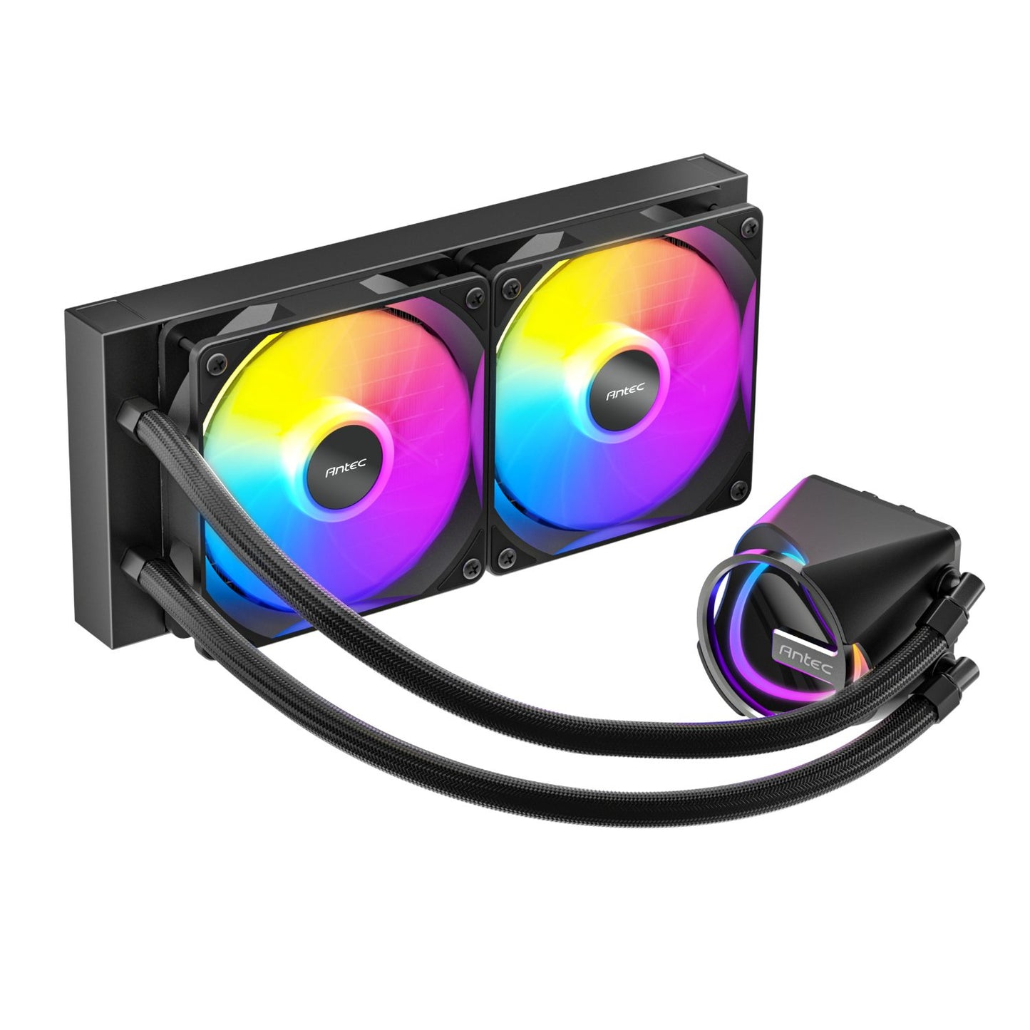 Antec Skeleton 240 ARGB CPU Liquid Cooler Black-1