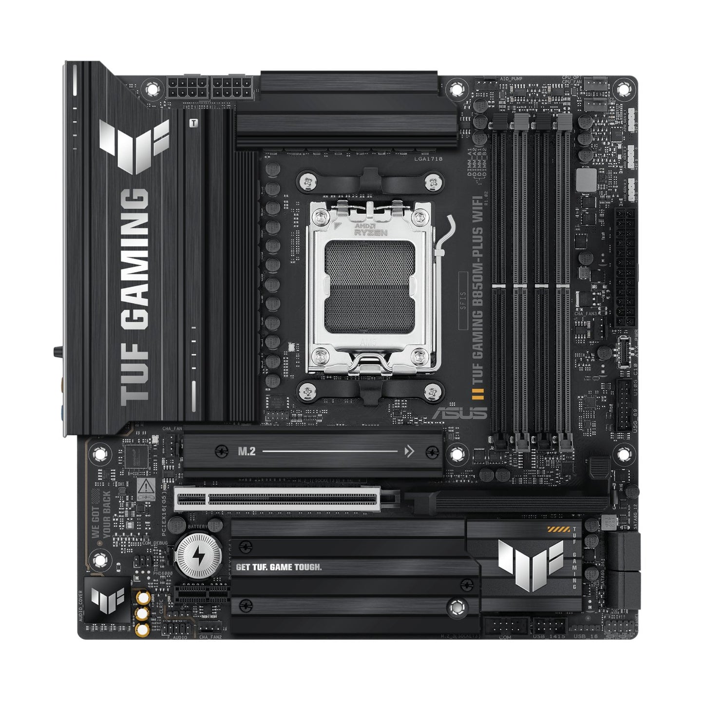 Asus TUF Gaming B850M-PLUS WIFI AM5 Micro ATX Gaming Motherboard-1