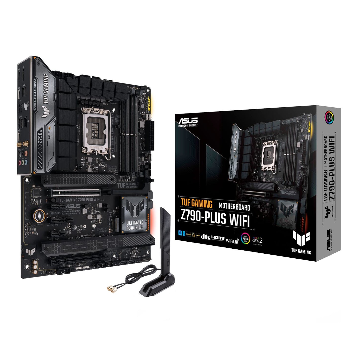 Asus TUF Gaming Z790-Plus Wi-Fi ATX Motherboard - Intel LGA1700, DDR5, PCIe 5.0. Wi-Fi 6E-0