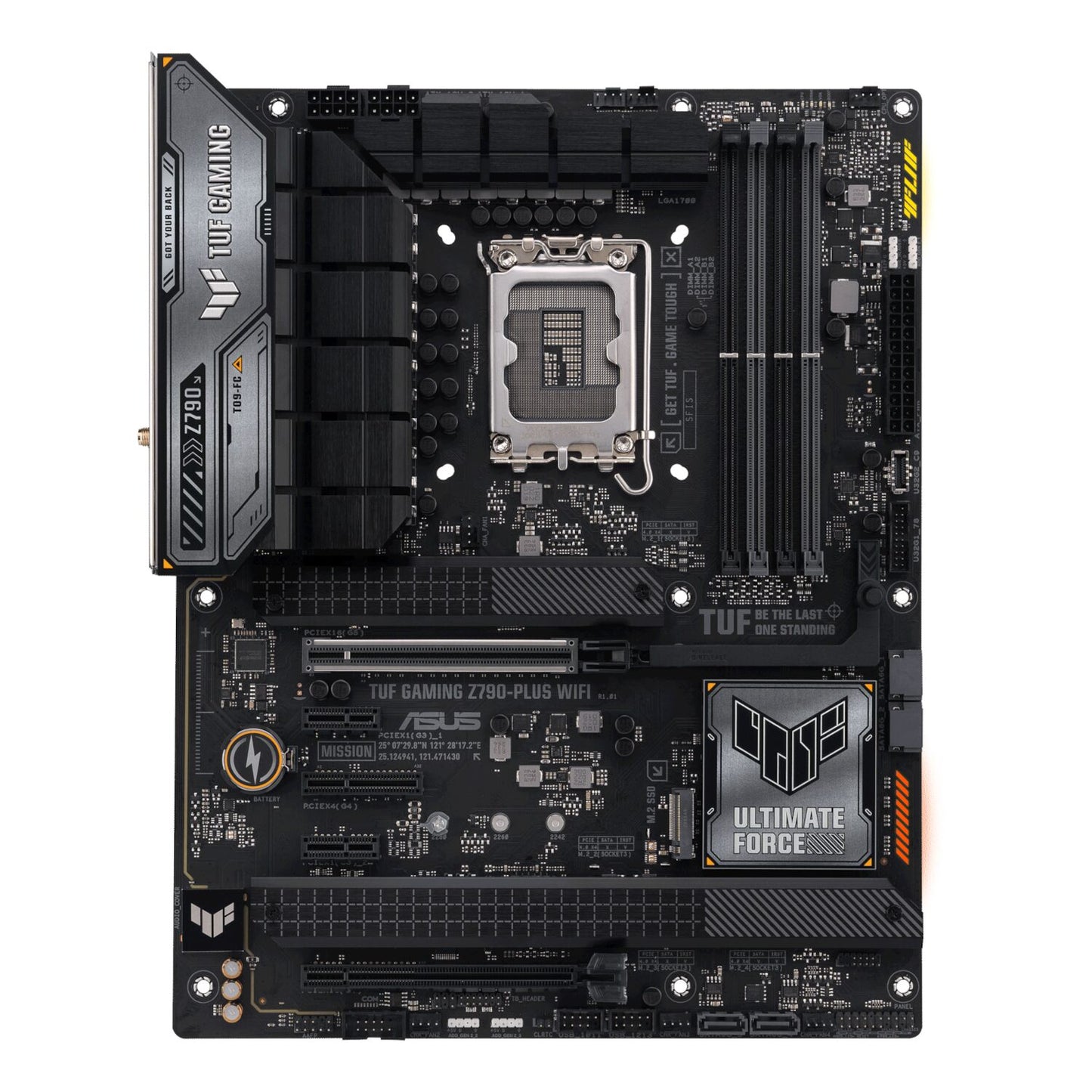Asus TUF Gaming Z790-Plus Wi-Fi ATX Motherboard - Intel LGA1700, DDR5, PCIe 5.0. Wi-Fi 6E-1