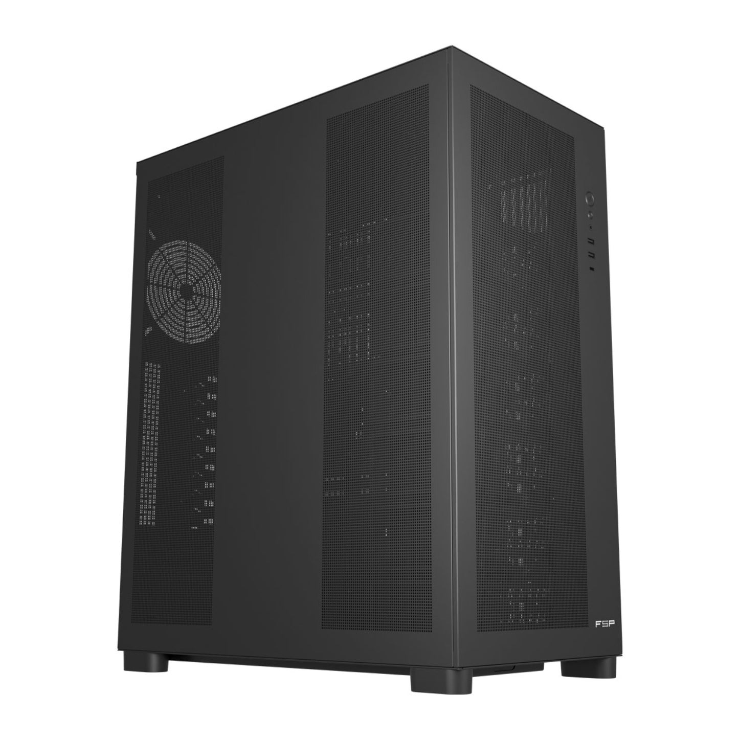 FSP U500 E-ATX Workstation Chassis - Black-0