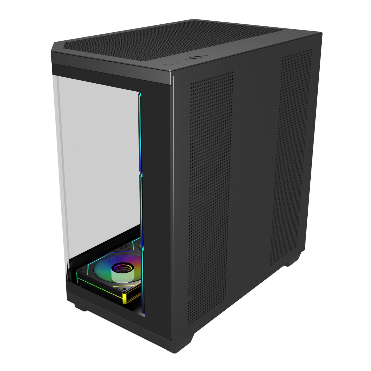 FSP U580 ARGB ATX Ultra Tower Gaming Chassis - Black-2