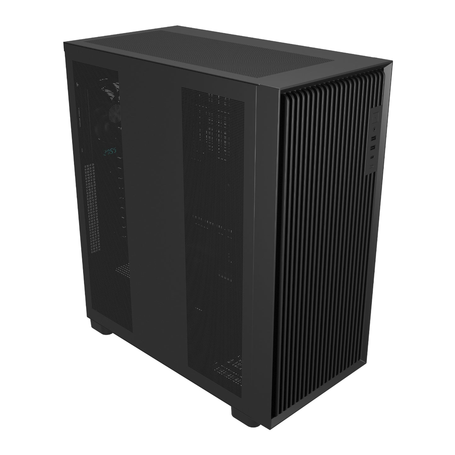 FSP U660 ATX Ultra Tower (Multi-HDD) Desktop Chassis - Black-2