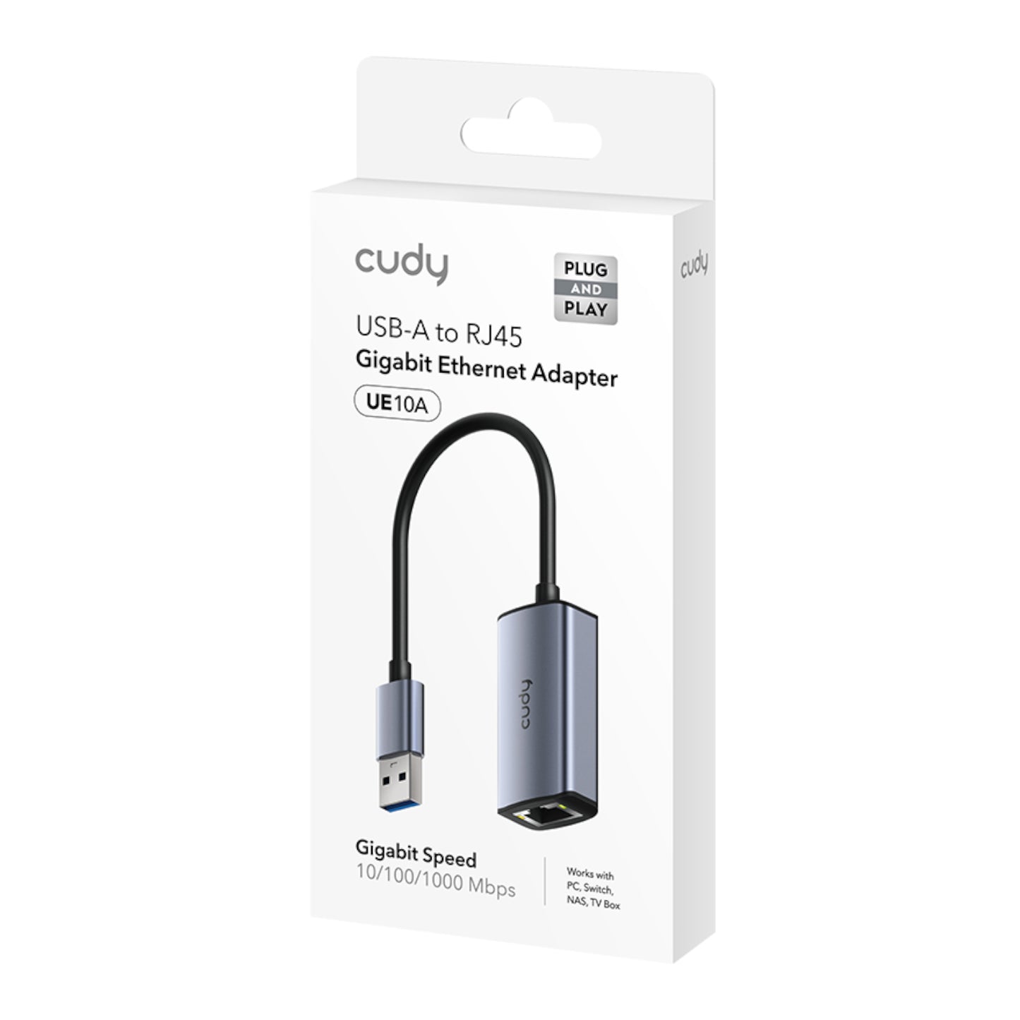 Cudy UE10A USB-A to Gigabit Ethernet Adapter-1