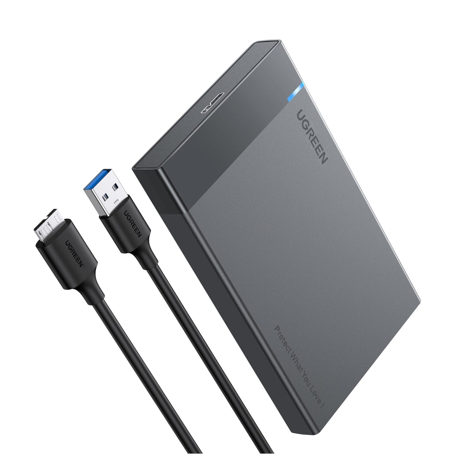 UGREEN 2.5'' SATA Hard Drive USB 3.0 Enclosure, UASP, 6Gbps-0