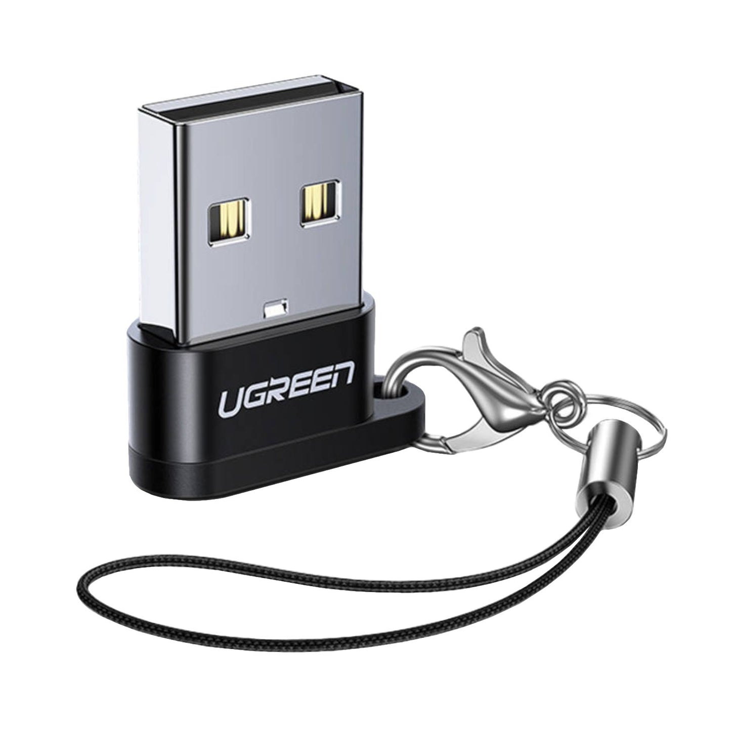UGREEN USB A Male to USB Type-C Female Adapter (Black)-0