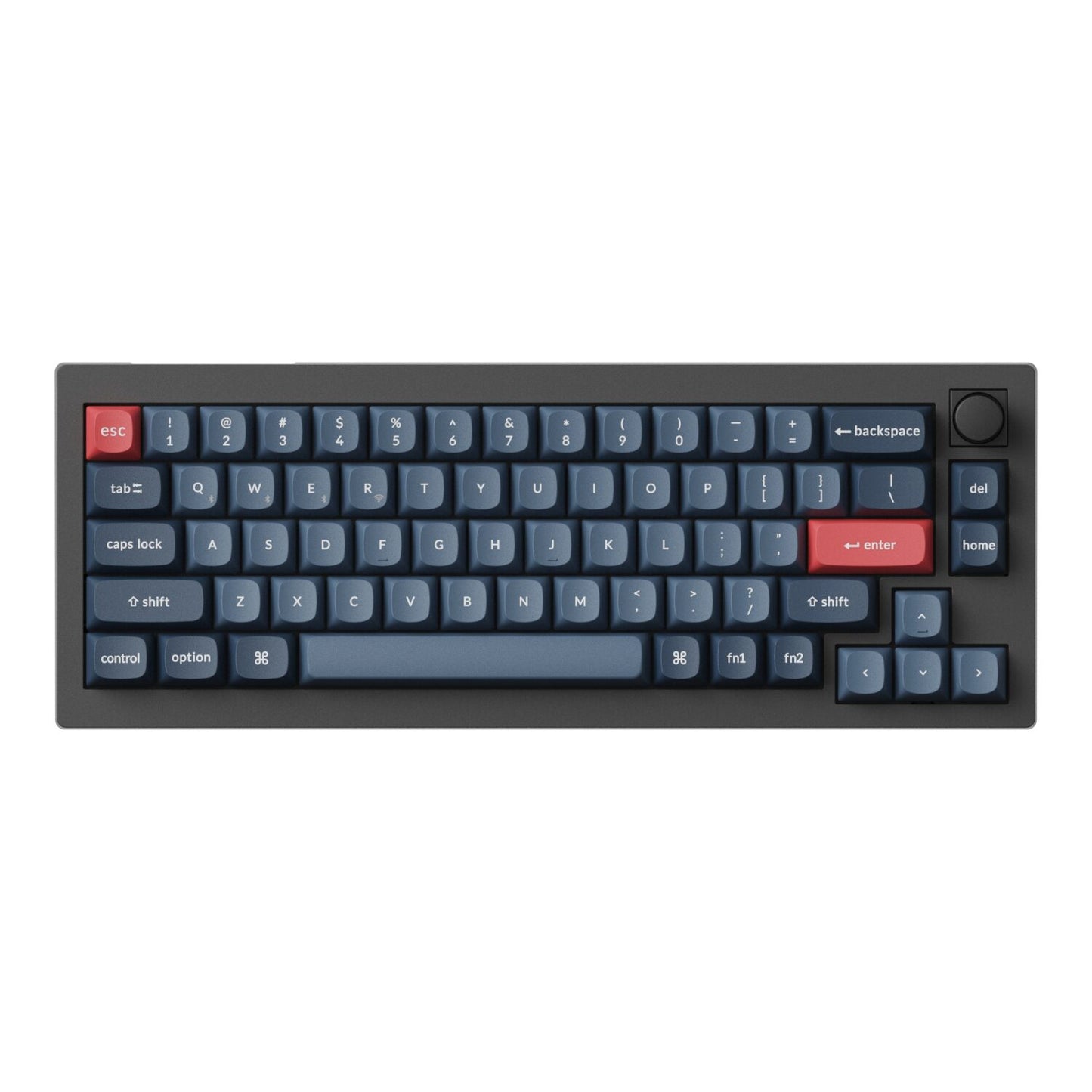 Keychron V2 Max 65% RGB Mechanical Keyboard - Gateron Jupiter Brown-1