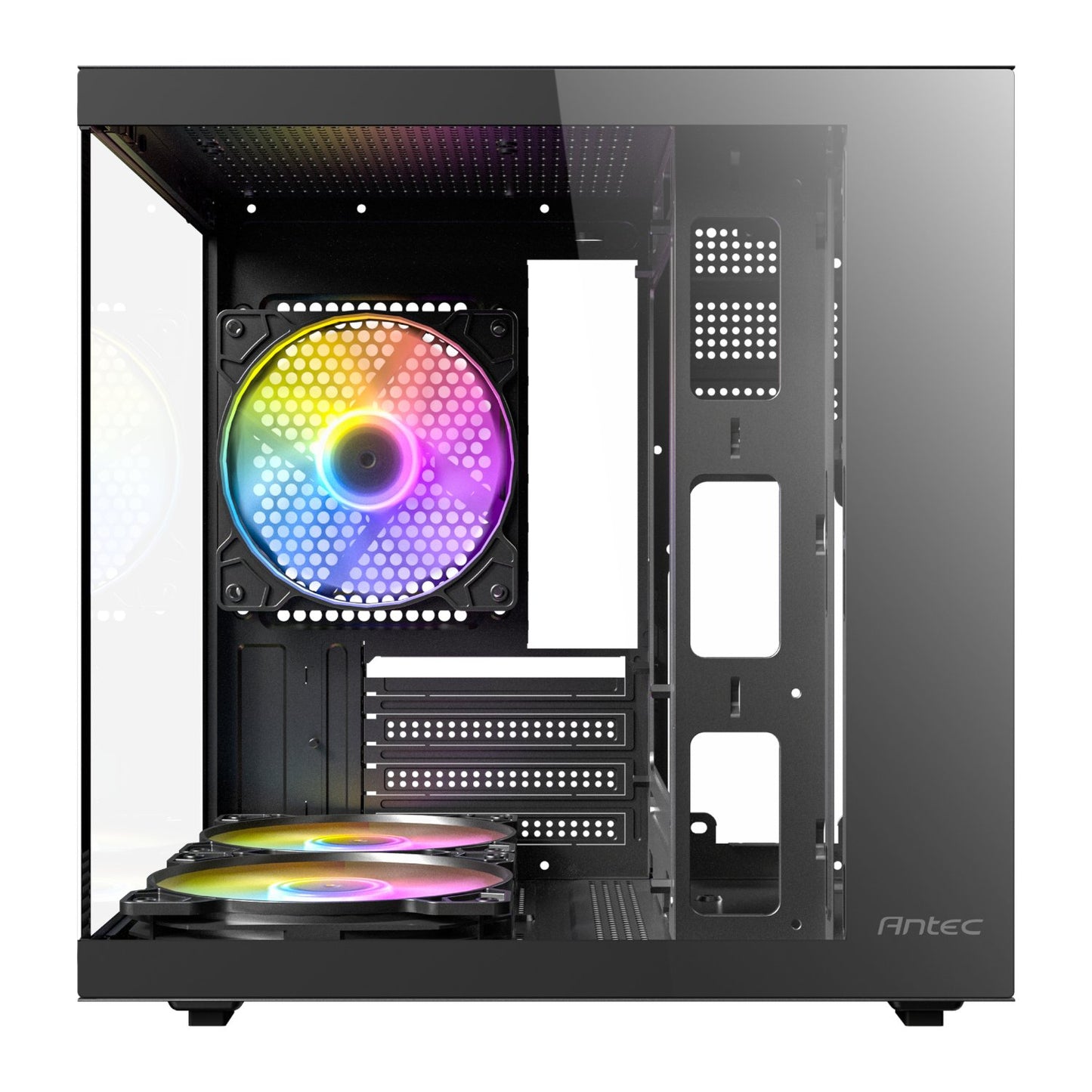 Antec VCX10M RGB Micro-ATX | ITX ARGB Mini -Tower Gaming Chassis - Black-1