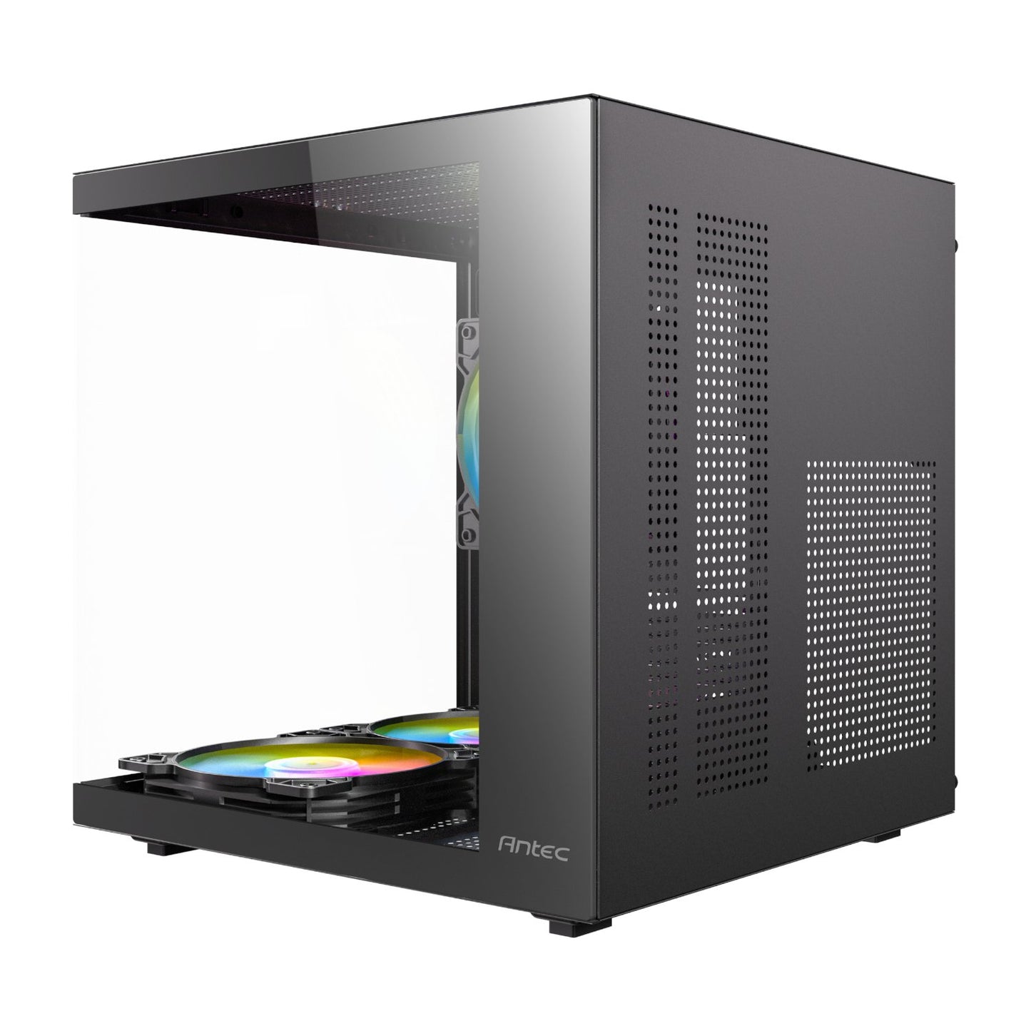 Antec VCX10M RGB Micro-ATX | ITX ARGB Mini -Tower Gaming Chassis - Black-2