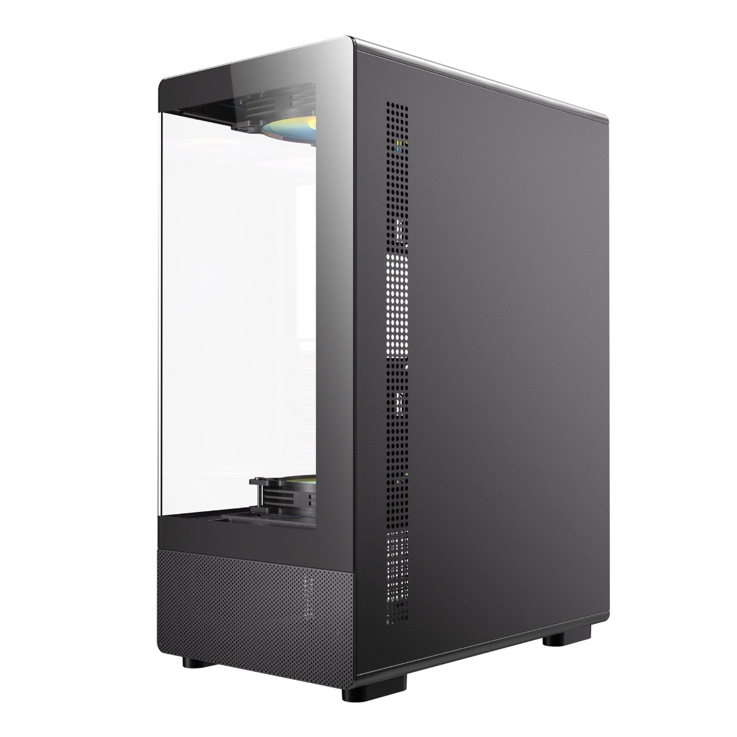 Antec VCX200 RGB Elite ATX Mid-Tower Gaming Chassis - Black-2
