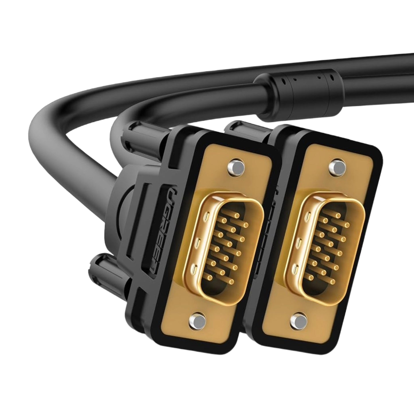 UGREEN VGA Male to Male Cable 5m 1080p -Black-0