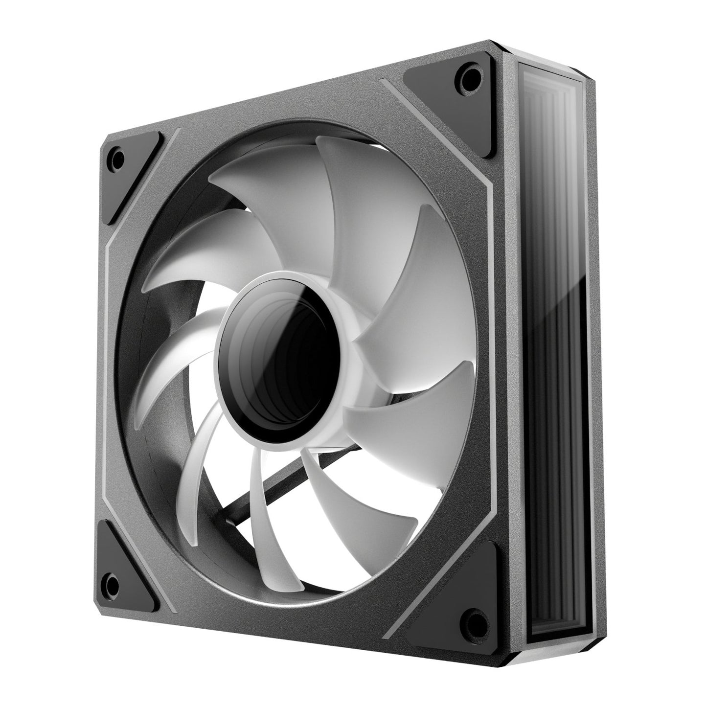 Antec VISION PWM 120mm ARGB Infinity Mirror Case Fan 3 Pack Black-4