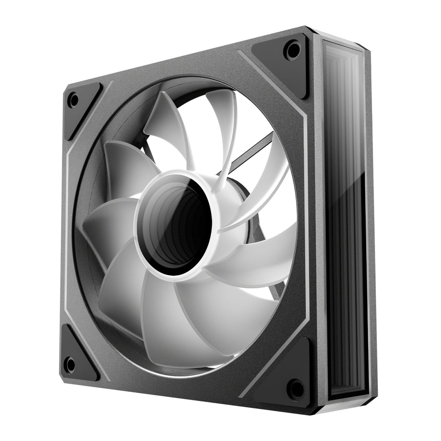 Antec VISION PWM 120mm ARGB Reverse Infinity Mirror Case Fan 3 Pack Black-4