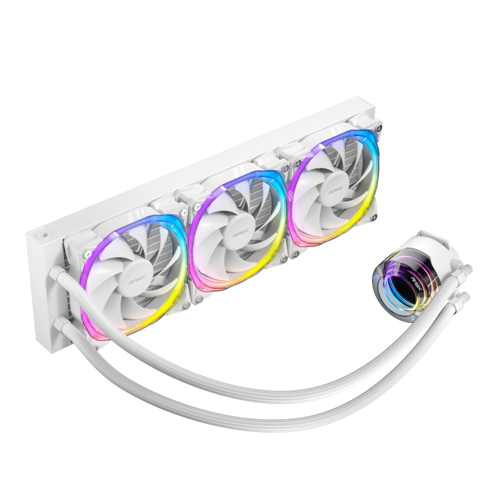 Antec VORTEX 360mm ARGB Liquid CPU Cooler - White-1