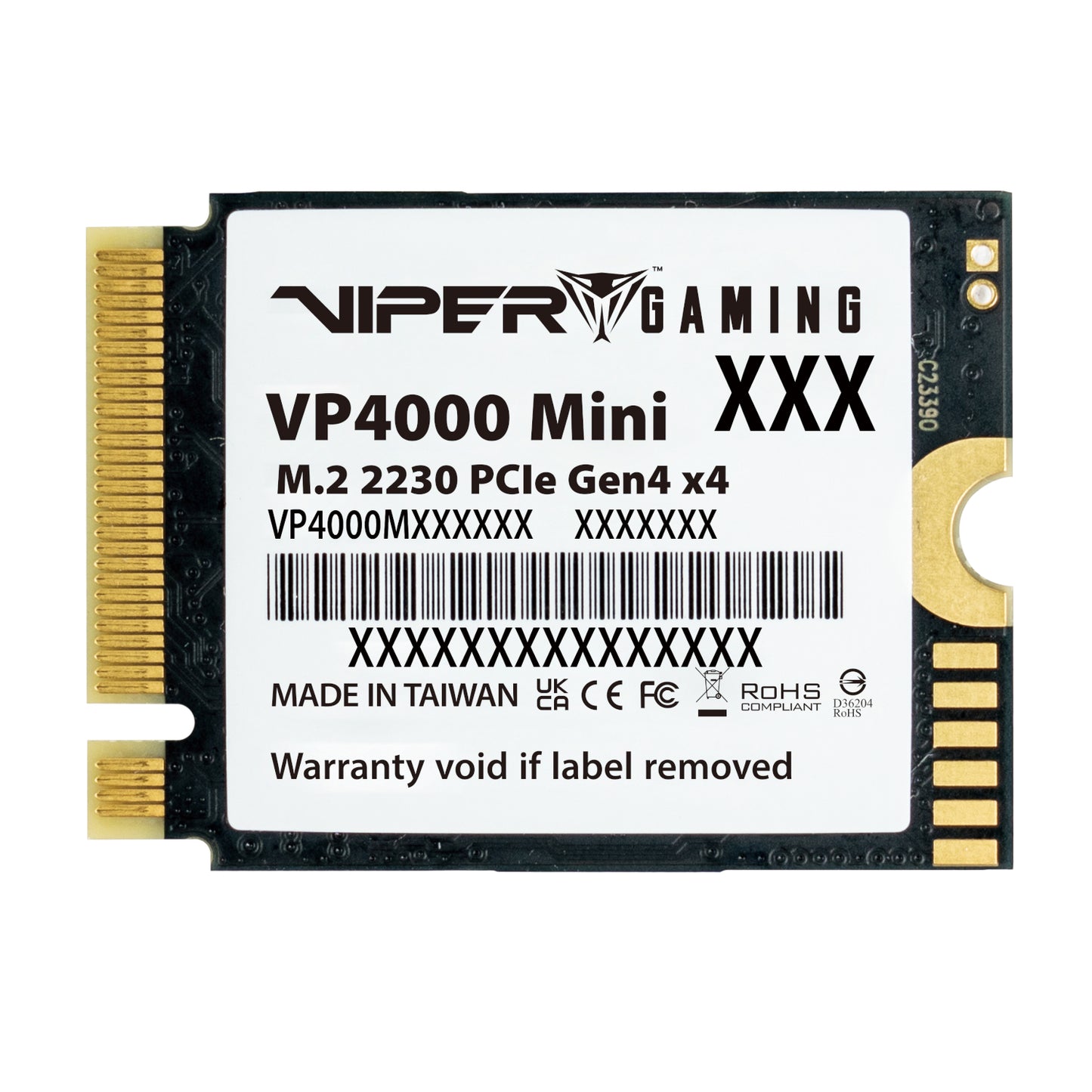 PATRIOT SSD VP4000 M.2 NVME 2TB 2230-3