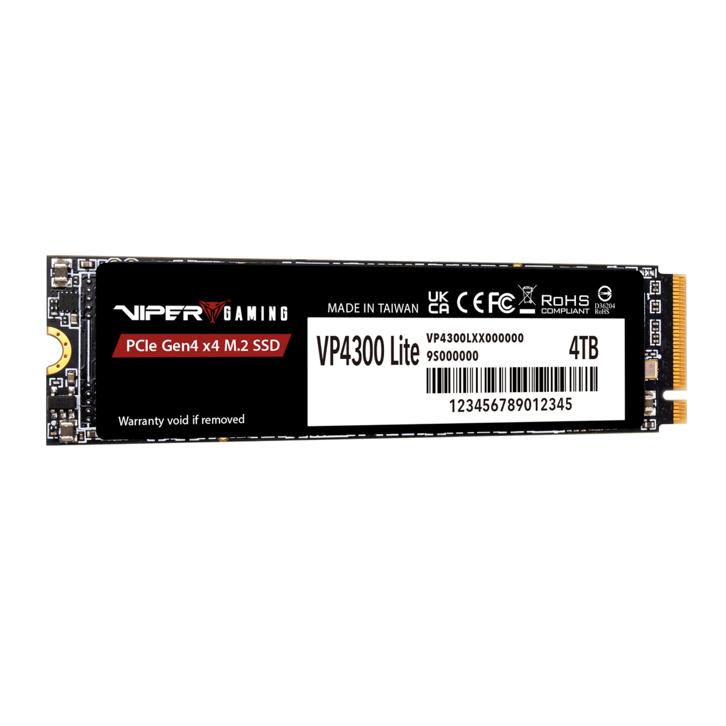 Patriot VP4300 Lite 4TB M.2 PCIe Gen 4 x4 NVMe SSD-1