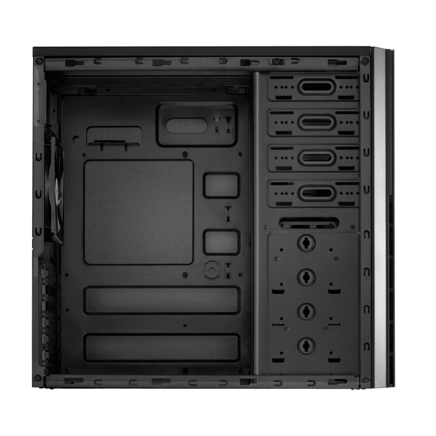 Antec VSK4000B ATX | Micro-ATX | ITX  Mini -Tower Chassis - Black-2