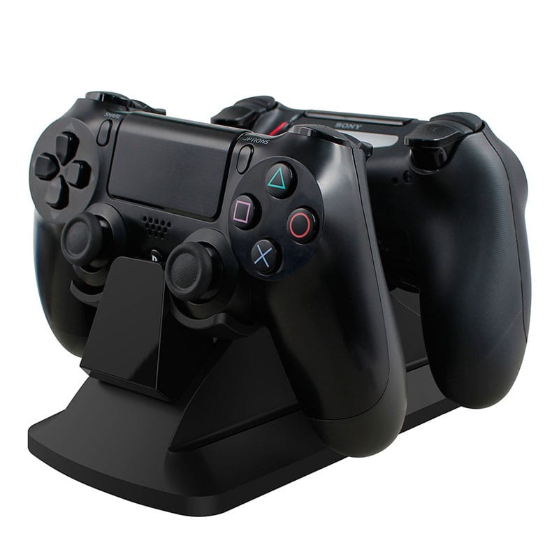 Sparkfox Dual Controller Charging Station Black - PS4-2