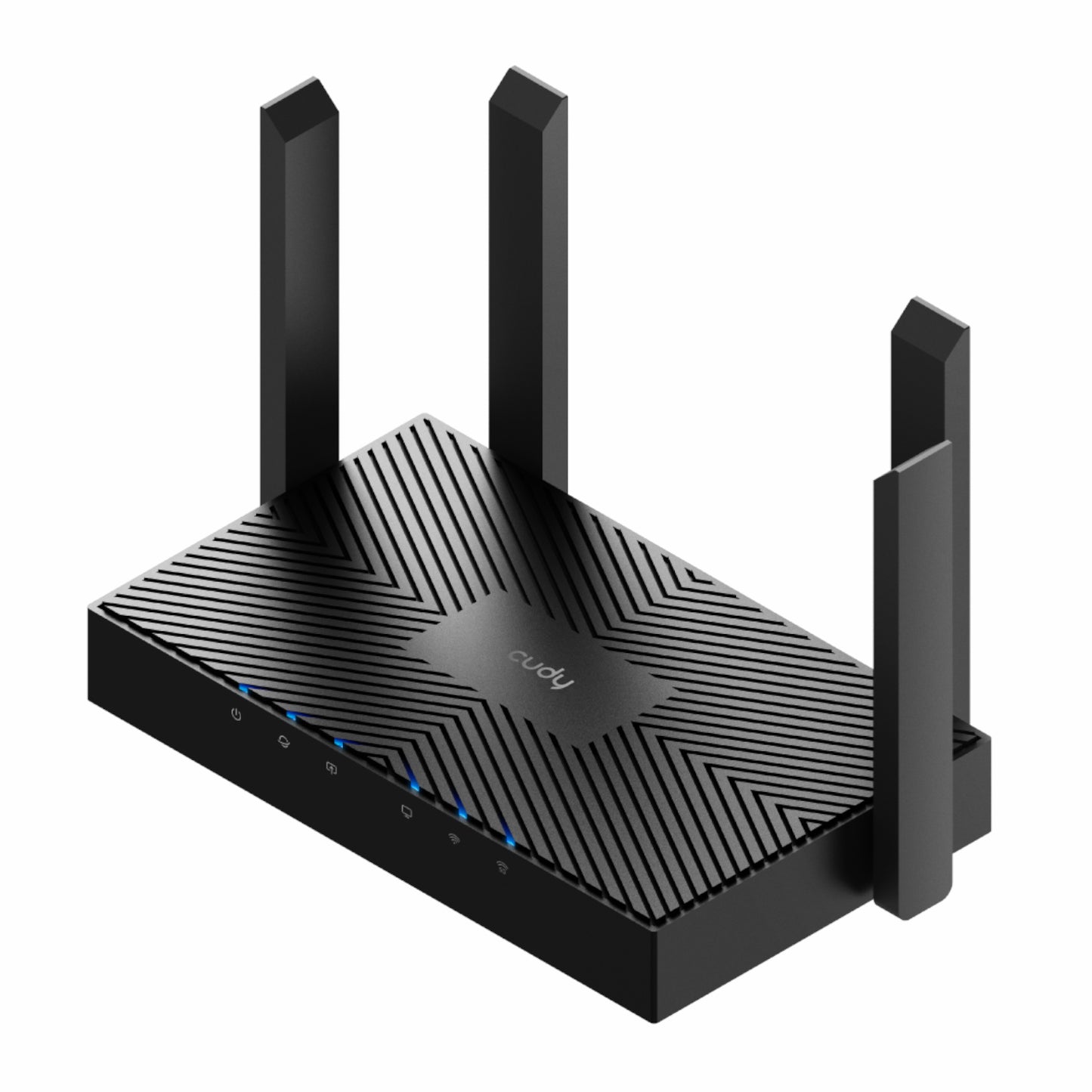 Cudy AX3000 5-Port Gigabit Dual-Band Wi-Fi 6 Mesh Router – Black-1