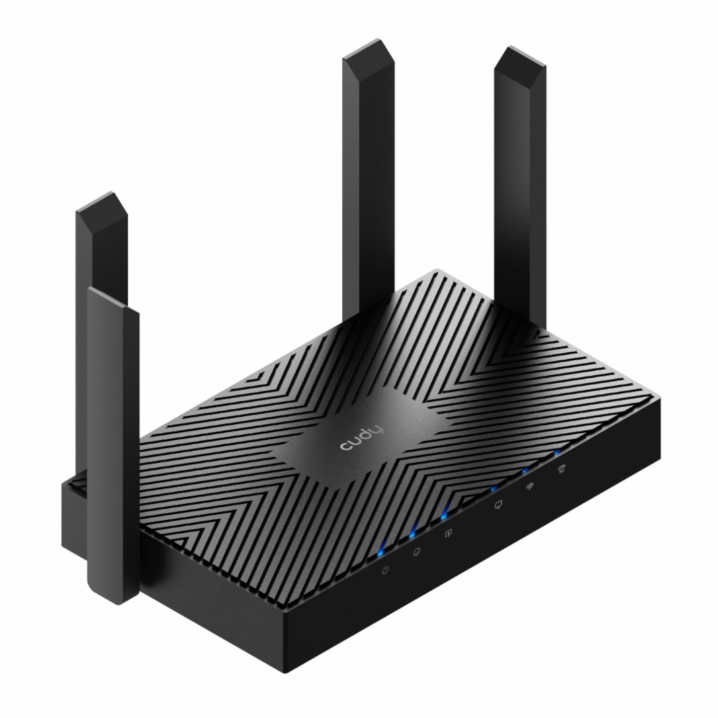 Cudy AX3000 5-Port Gigabit Dual-Band Wi-Fi 6 Mesh Router – Black-0