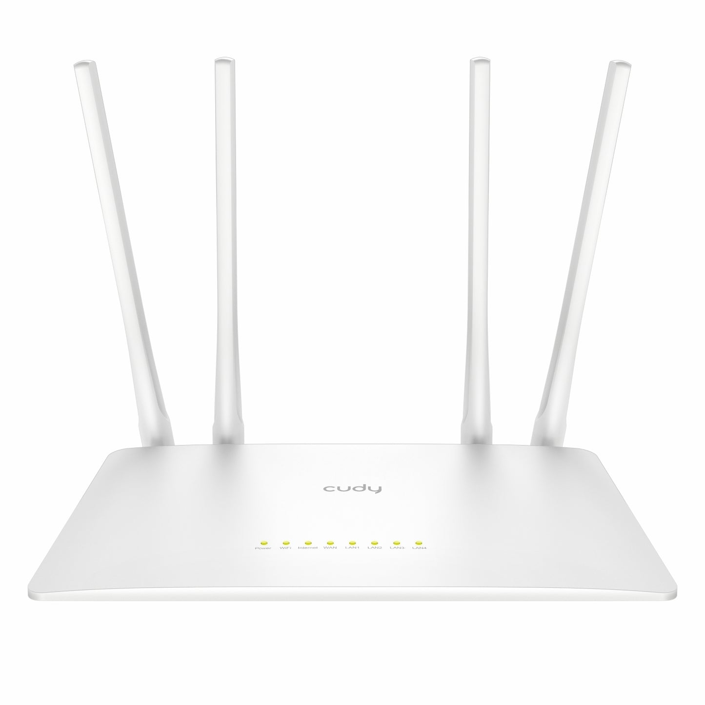 Cudy WR300S 300Mbps 5-Port Wi-Fi 4 Router – White-0