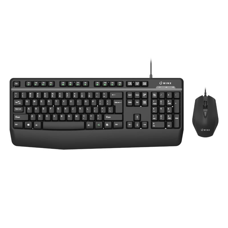 WINX DO Essential Wired Keyboard and Mouse Combo-0