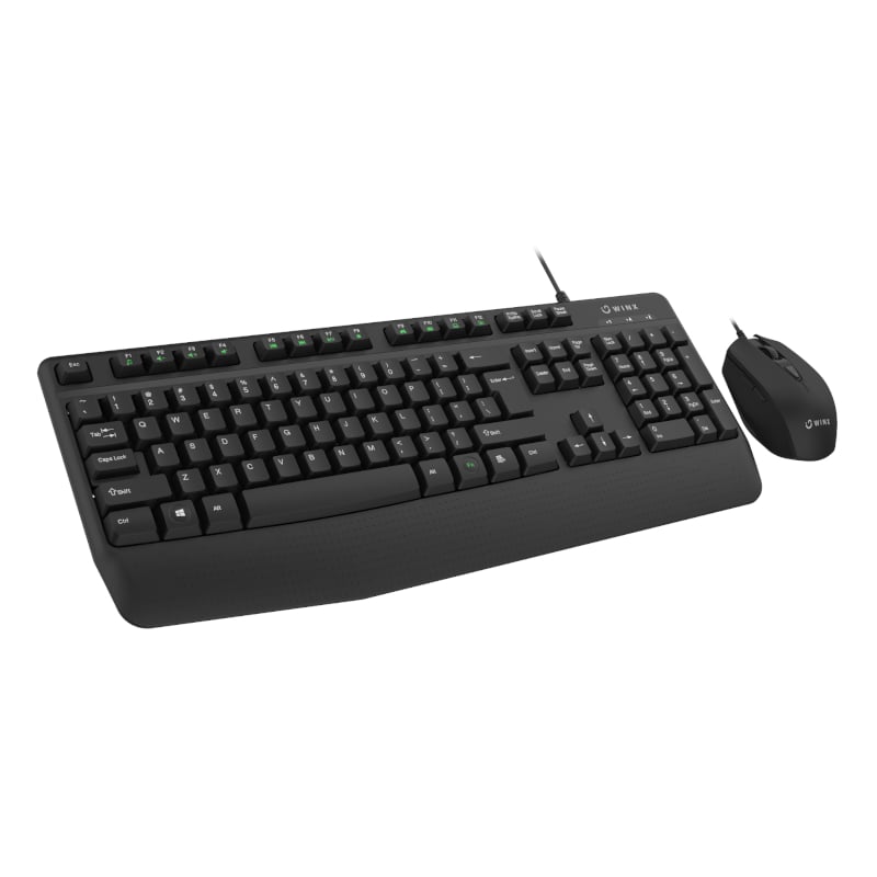 WINX DO Essential Wired Keyboard and Mouse Combo-1