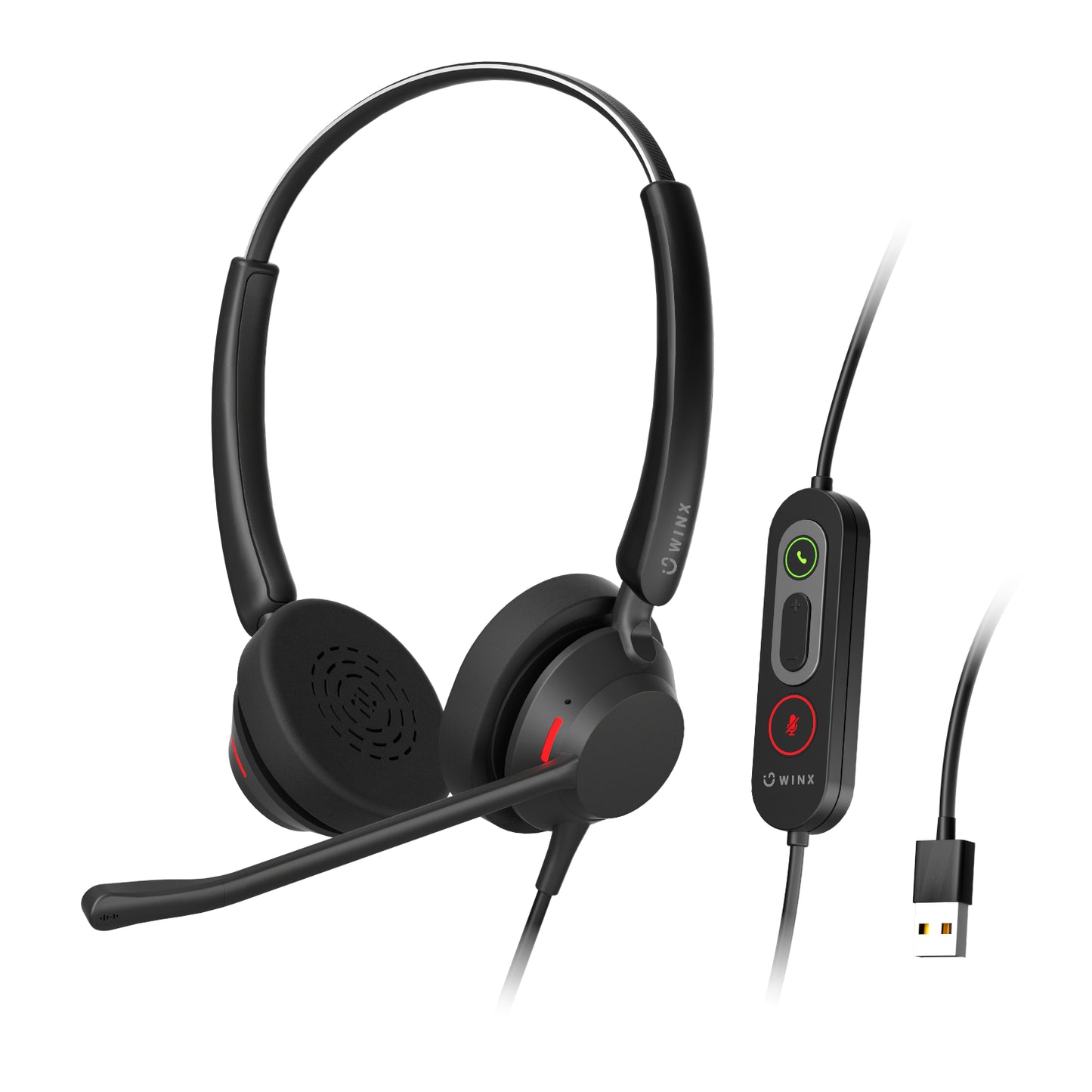 WINX CALL Pro 2 AI Noise Cancelling Mic Headset-0